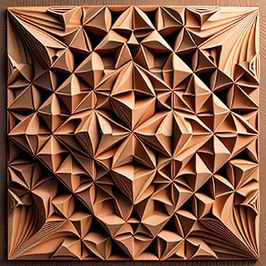 3D model geometric pattern (STL)